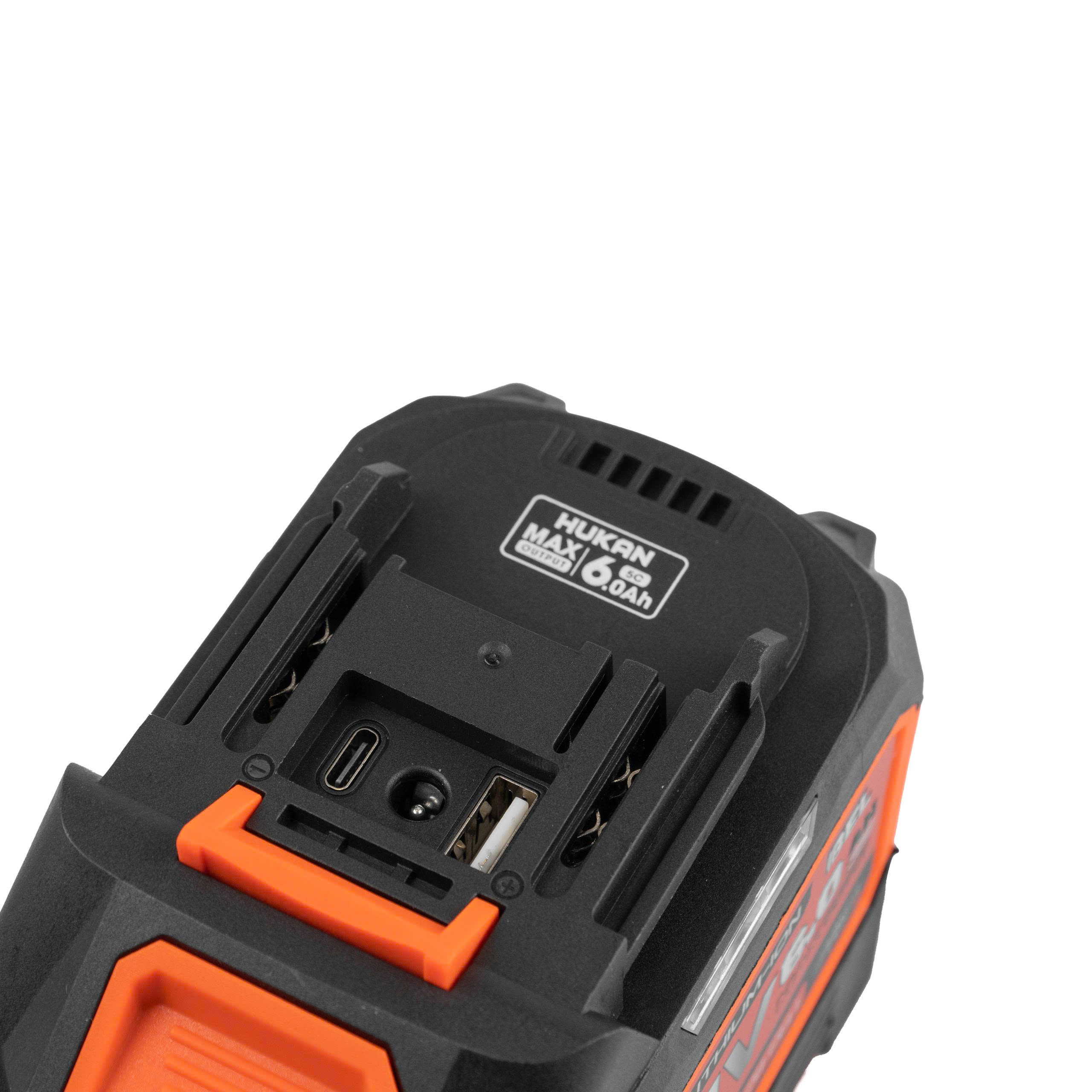 Pin 20 Cell 6Ah Hukan G1-BEL6020-P6, Cổng Sạc Vào Type C - Sạc Ra USB A