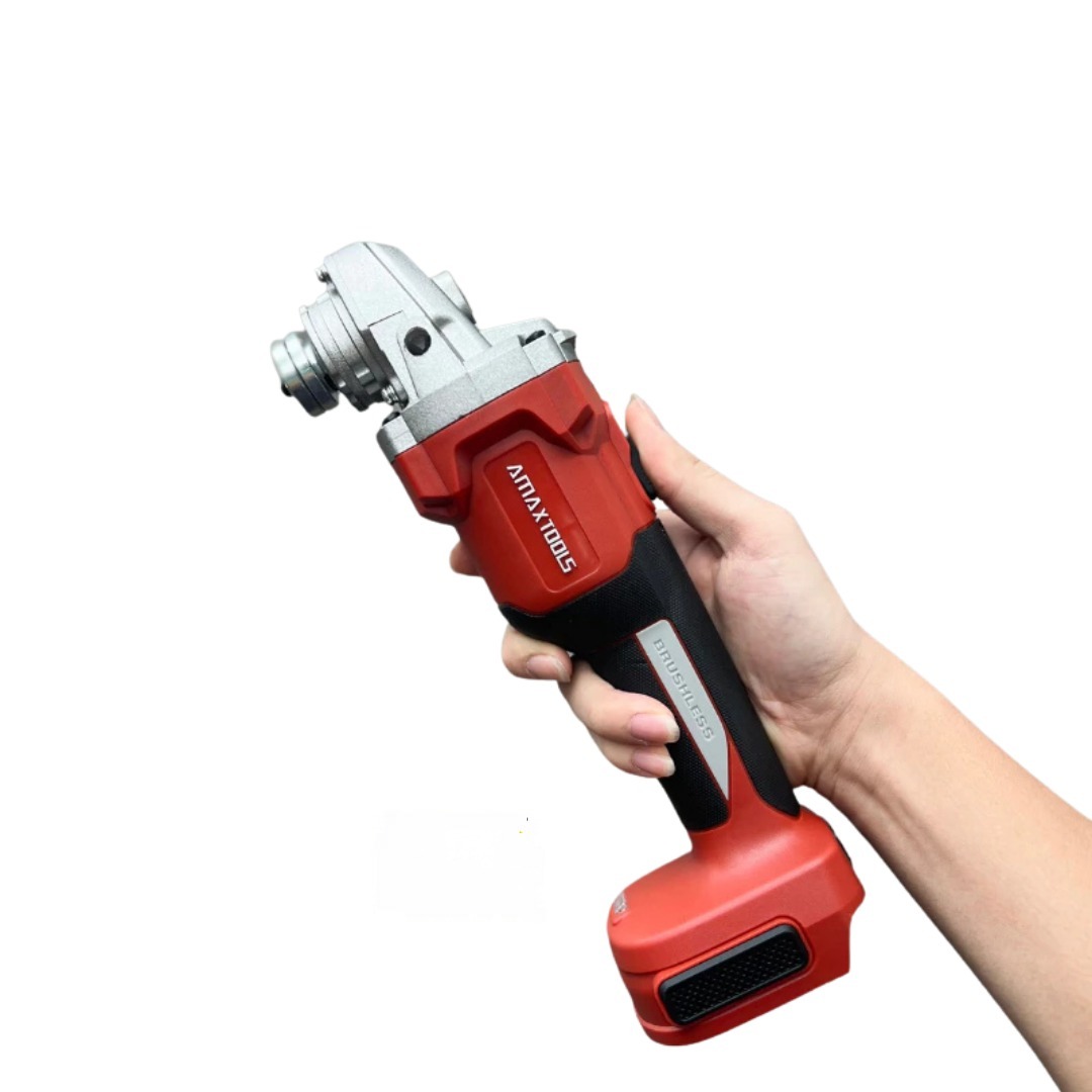 Máy Mài Góc Pin 21V Amaxtools AM100B-SM, Ren Trục M10
