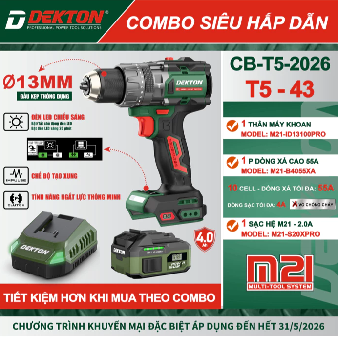 Thân + pin + sạc