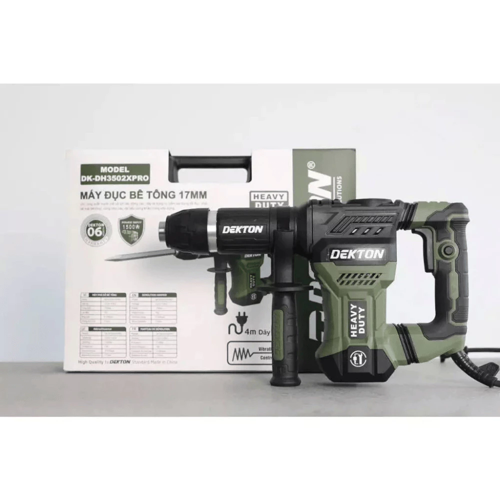 Máy đục Bê Tông 17mm Dekton DK-DH3502XPRO 2