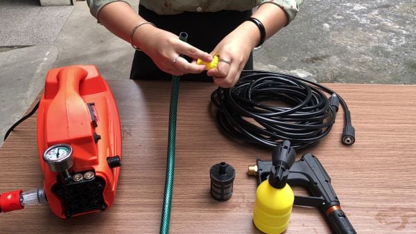 Hướng dẫn cách lắp máy rửa xe đúng kỹ thuật, an toàn