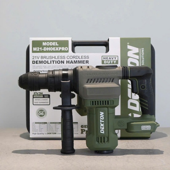 Máy đục bê tông pin dekton m21-dh06xpro