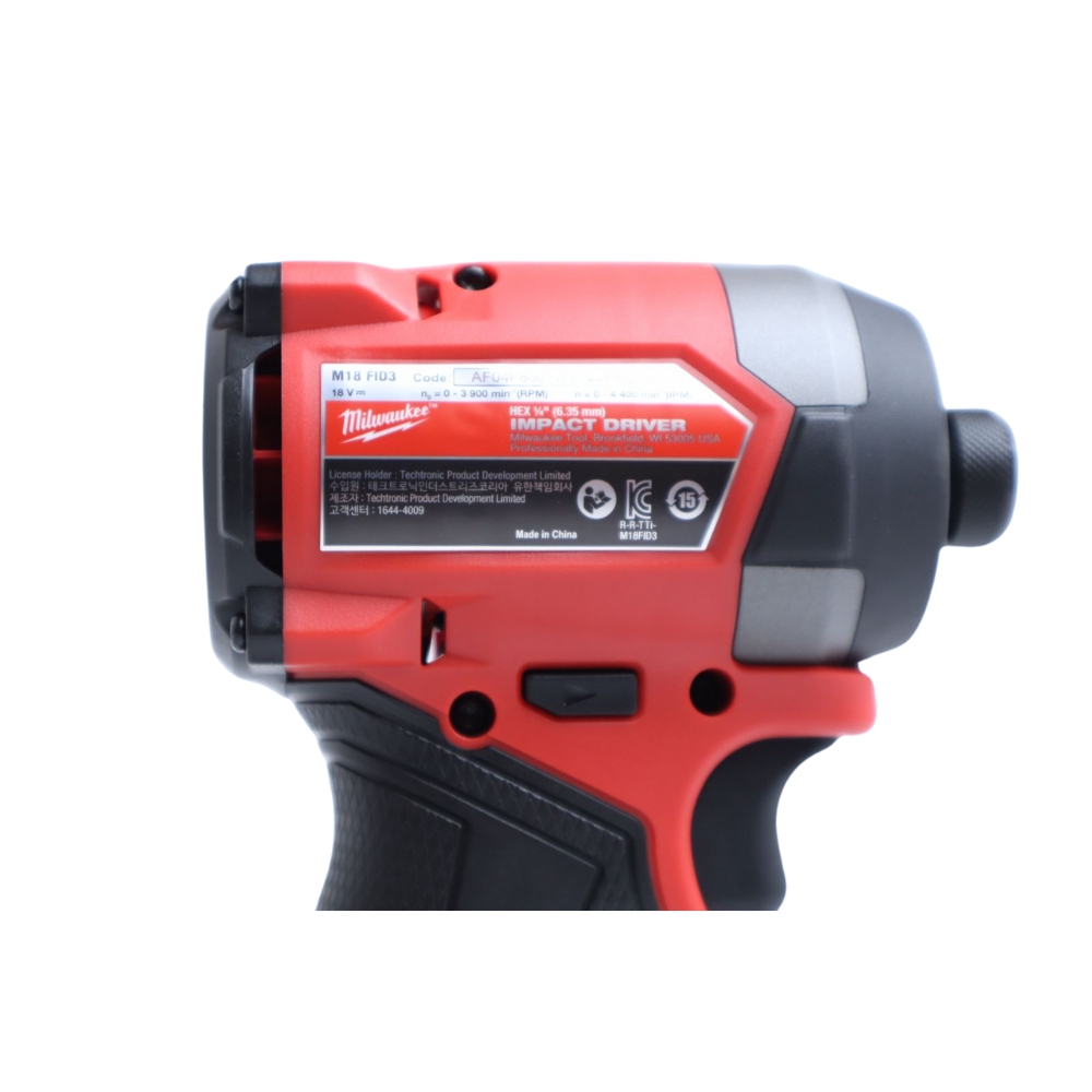 Máy Bắt Vít Milwaukee M18 FID3-0X, Lực Xoắn 226Nm, Tốc độ Tối đa 3.900 Vòng/phút