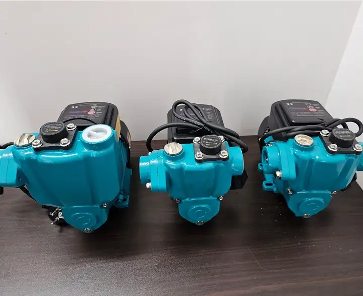 Máy bơm tăng áp Rymaru RY-250S Công suất 250W, cột áp 25m. Lưu lượng 2.3m³/h (max), đường kính hút - xả 25mm