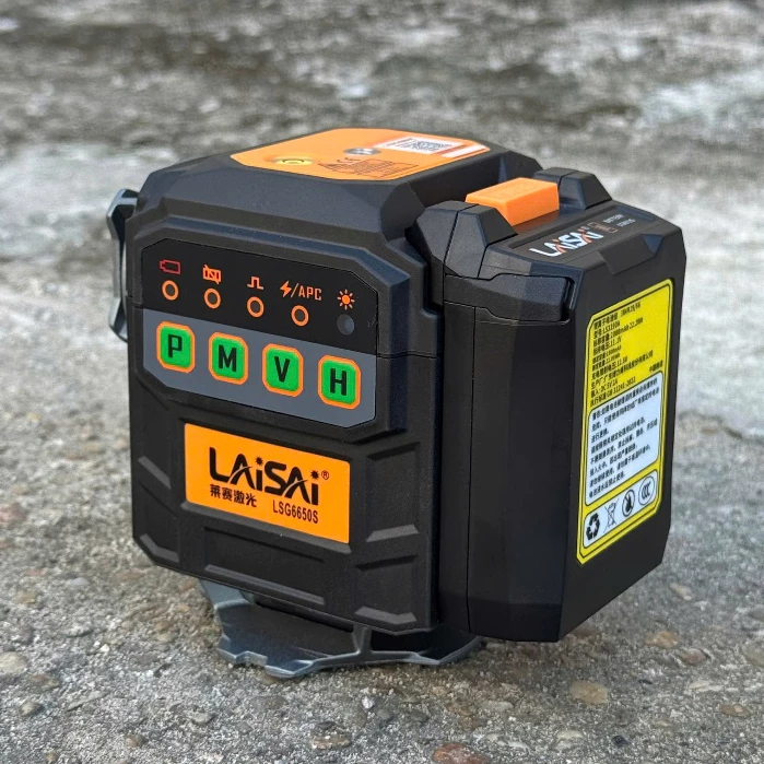 Máy Cân Bằng Laser 12 Tia Xanh LAISAI LSG-6650S - 3 Bóng 360° độc Lập, Báo Khi Chưa Cân Bằng