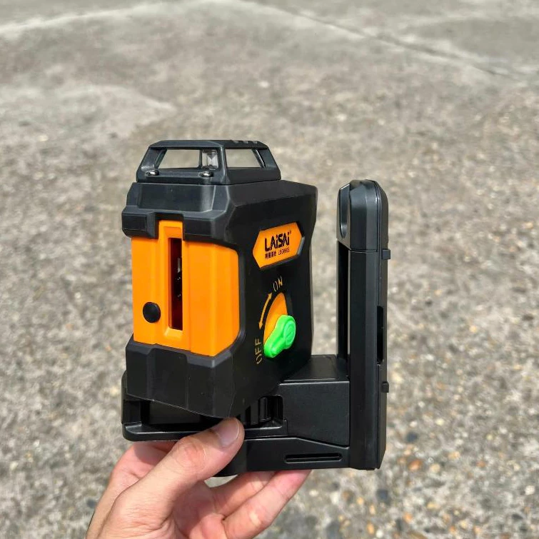 Máy Cân Bằng Laser 5 Tia Xanh LAISAI LSG660S - ±1mm/15m, 1 Ngang 4 đứng, Dọi Tâm