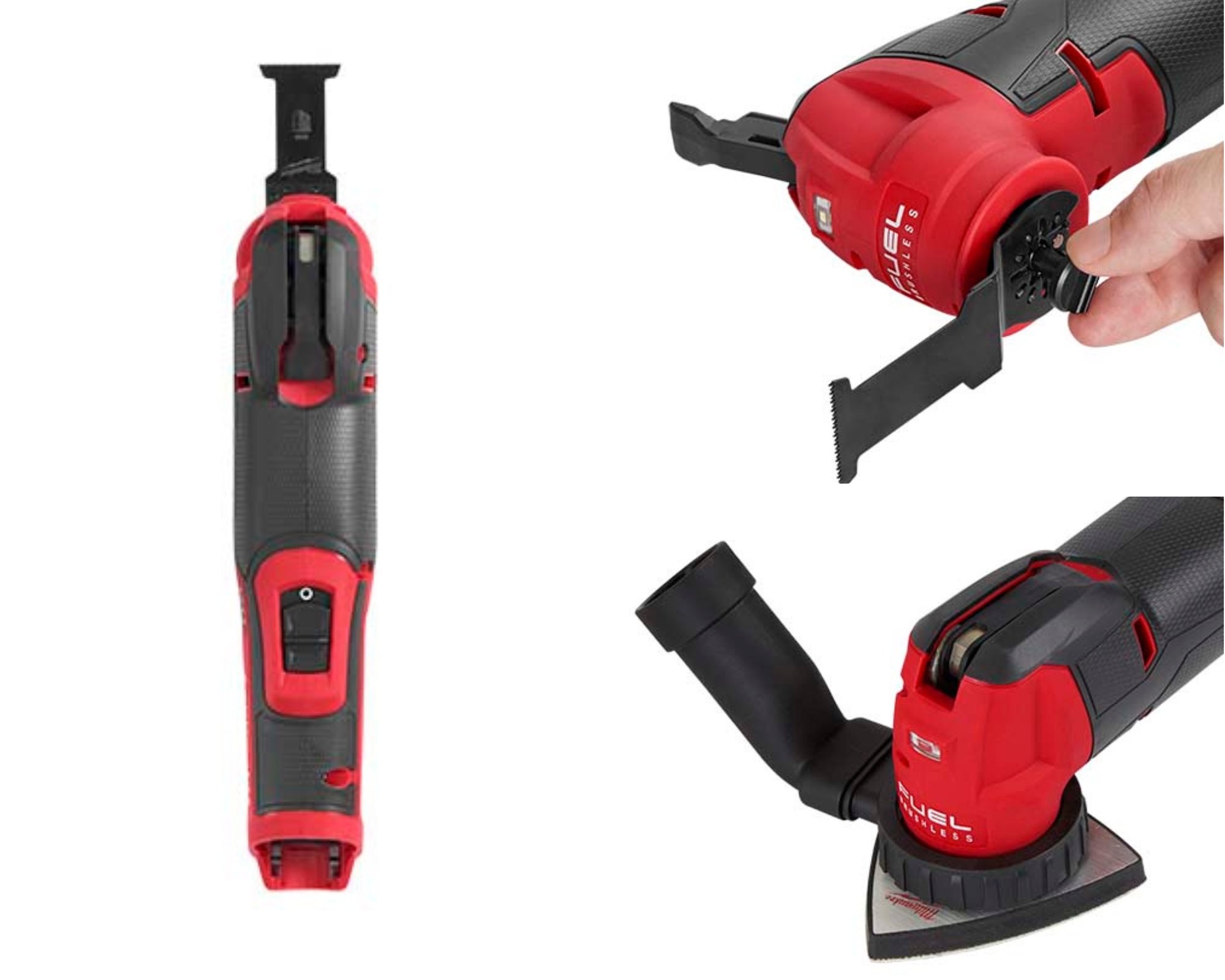 Máy Cắt Rung Milwaukee M12 FMT-0X, Tốc độ 10.000-20.000 V/p, Góc Xoay 1.95°