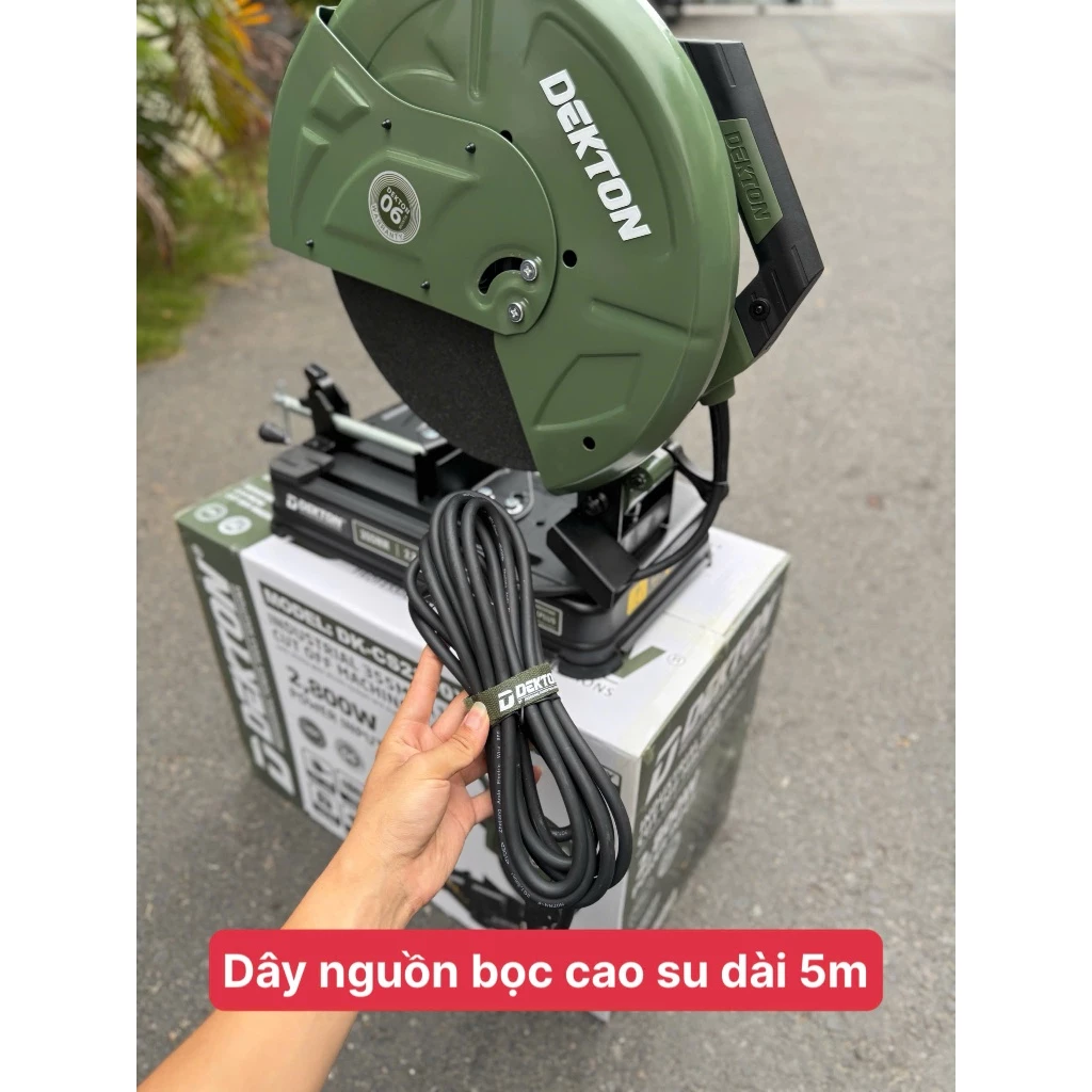 Máy Cắt Sắt Bàn DEKTON DK-CS2800XPLUS 2800W 355mm 6