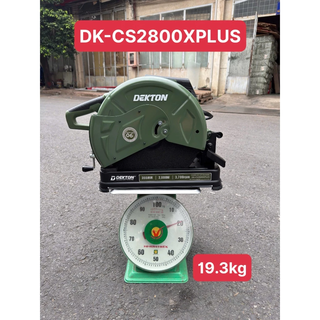 Máy Cắt Sắt Bàn DEKTON DK-CS2800XPLUS 2800W 355mm 3