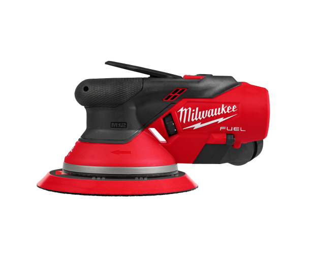 Máy Chà Nhám Milwaukee M12 FROS50-0 - đĩa 150mm, Quỹ đạo 5mm, 5 Cấp Tốc độ