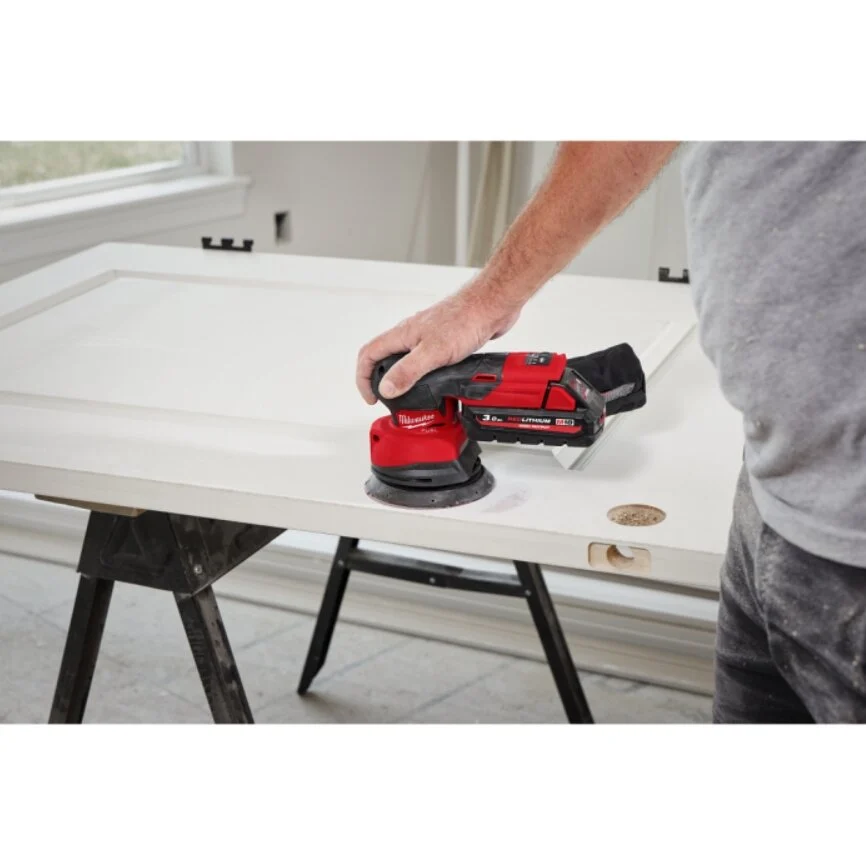 Máy Chà Nhám Milwaukee M18 FROS125-0X0 đĩa 125mm 5 Cấp Tốc độ