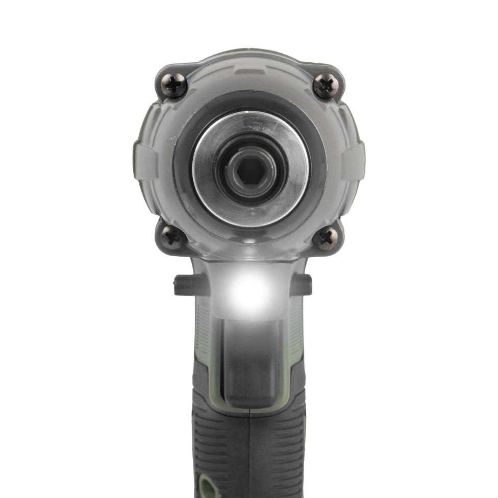 Máy Chuyên Vít Búa HUKAN GC-IRL304BL, Lực Siết 300Nm, Không Chổi Than