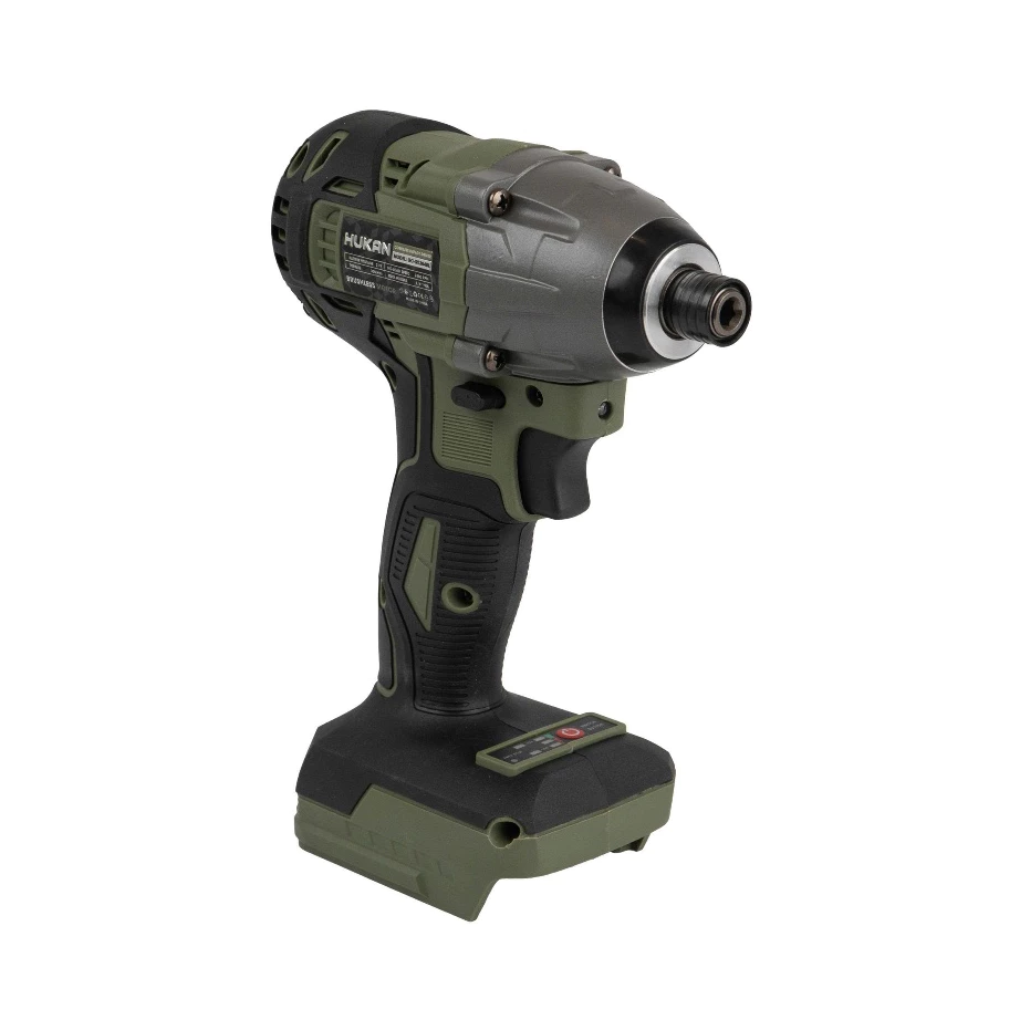 Máy Chuyên Vít Búa HUKAN GC-IRL304BL, Lực Siết 300Nm, Không Chổi Than