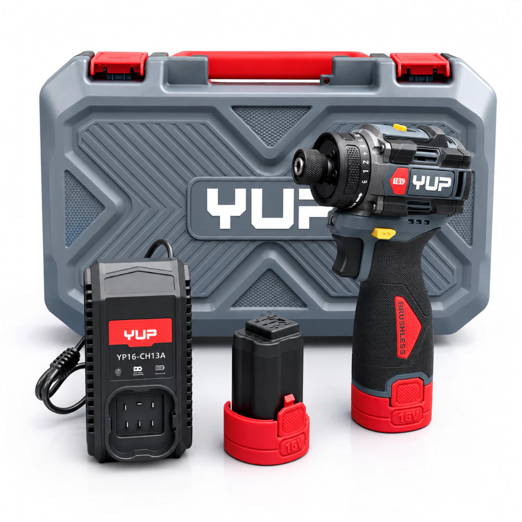 Máy Chuyên Vít YUPAI 50Nm 16V YP16 W50B Chính Hãng, Động Cơ Không Chổi Than