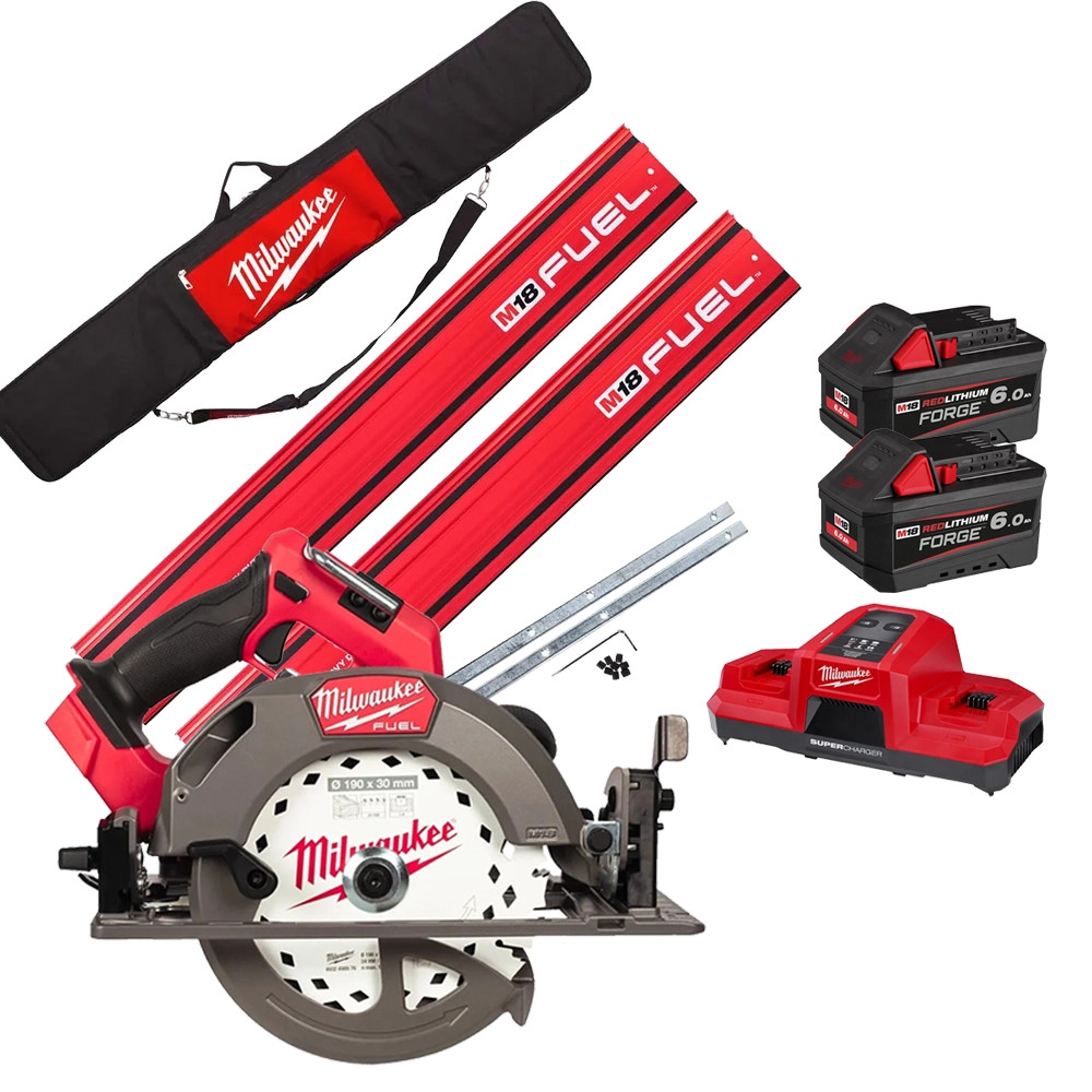 Máy Cưa đĩa Milwaukee M18 FCS66GR3-0 Lưỡi 190mm, Cắt Sâu 68mm, Tốc độ 6.000 Vòng/phút