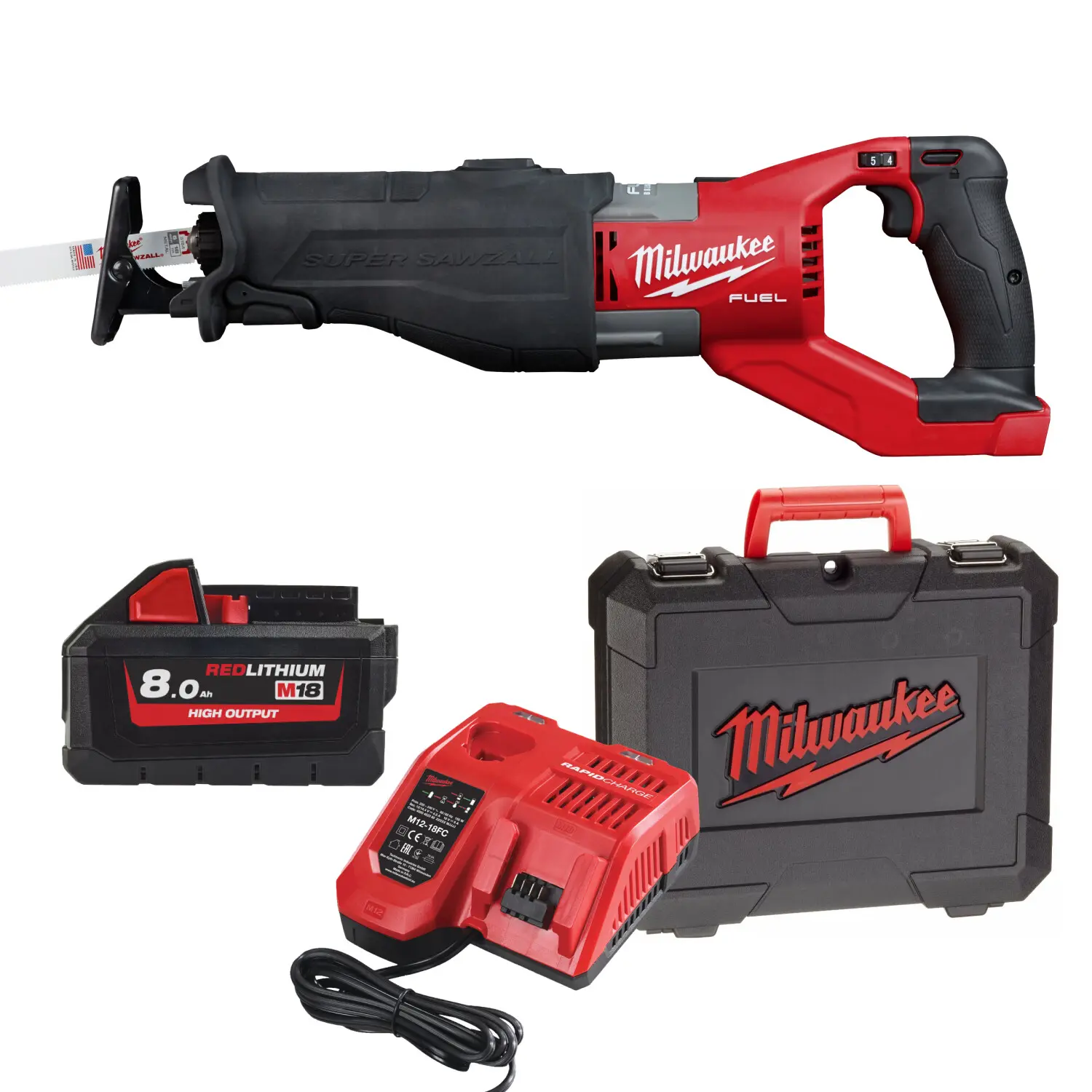 M&aacute;y Cưa Kiếm Milwaukee M18 FSX-0C - độ Sọc 32mm