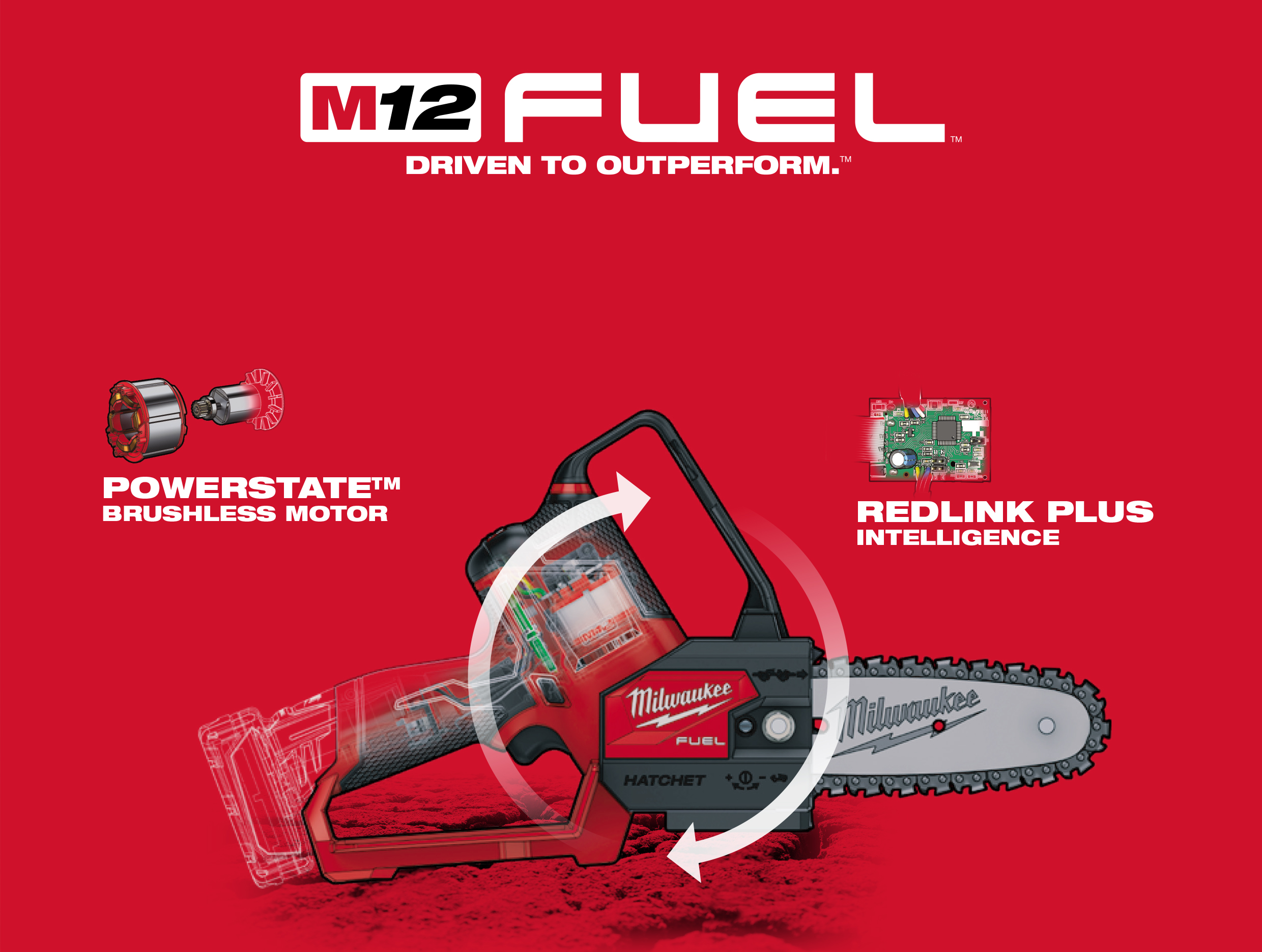 Máy Cưa Xích Milwaukee M12 FHS-0X - Lam 152mm, Cắt 140mm, Tốc độ 5m/s