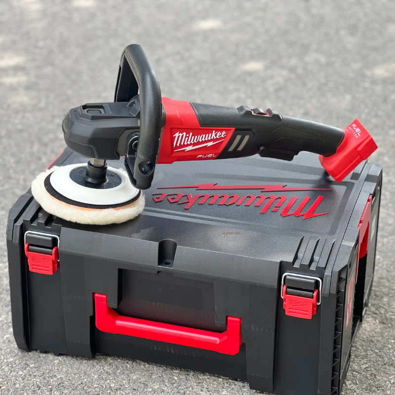 Máy đánh Bóng Milwaukee M18 FAP180-0X, đĩa 180mm, Tốc độ 360-2.200 Vòng/phút