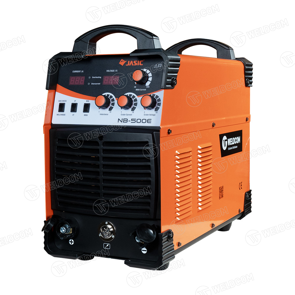Máy hàn bán tự động MIG Jasic NB-500E, Dây Hàn 1.2-1.6mm, Chế độ 2T 4T