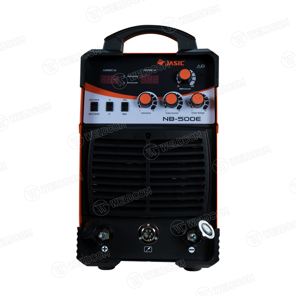 Máy hàn bán tự động MIG Jasic NB-500E, Dây Hàn 1.2-1.6mm, Chế độ 2T 4T