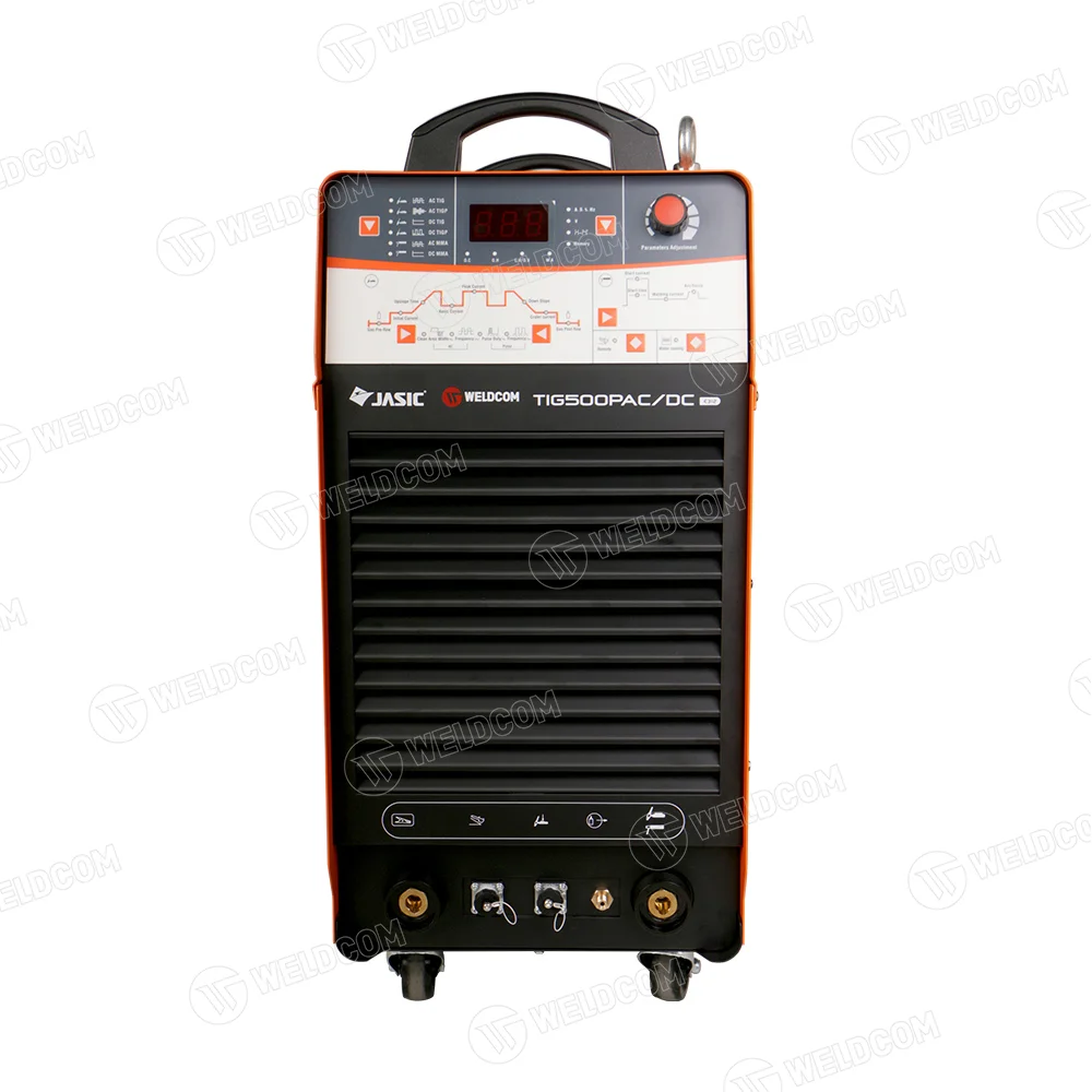 Máy Hàn TIG 500P ACDC E312 Jasic 380V, Hàn Nhôm AC/DC, TIG Xung, Hàn Que MMA Chính Hãng