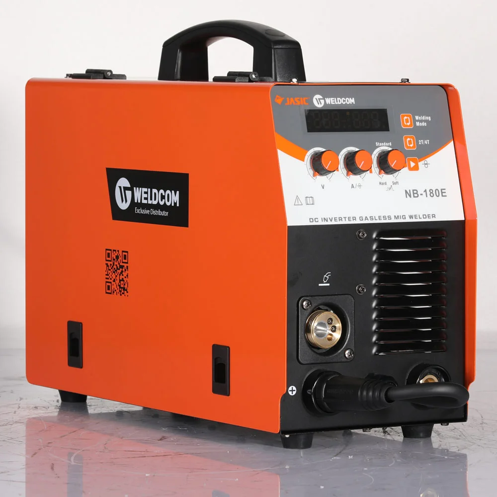 Máy Hàn MIG NB-180E Jasic 220V Hàn Không Khí, Dùng Dây Lõi Thuốc 0.8-1.0mm Chính Hãng