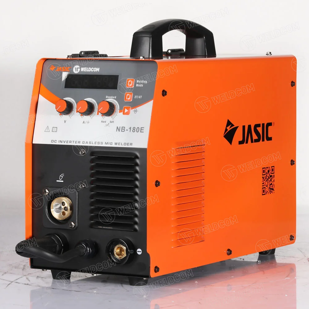 Máy Hàn MIG Jasic NB-180E 220V Hàn Không Khí, Dùng Dây Lõi Thuốc 0.8-1.0mm Chính Hãng