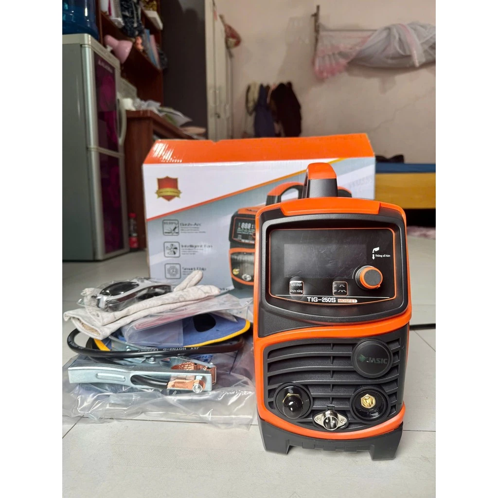 Máy Hàn Que Inverter Jasic ARC 250V Chống Giật, Hàn Que 2.0-5.0mm, Hàn 3.2mm