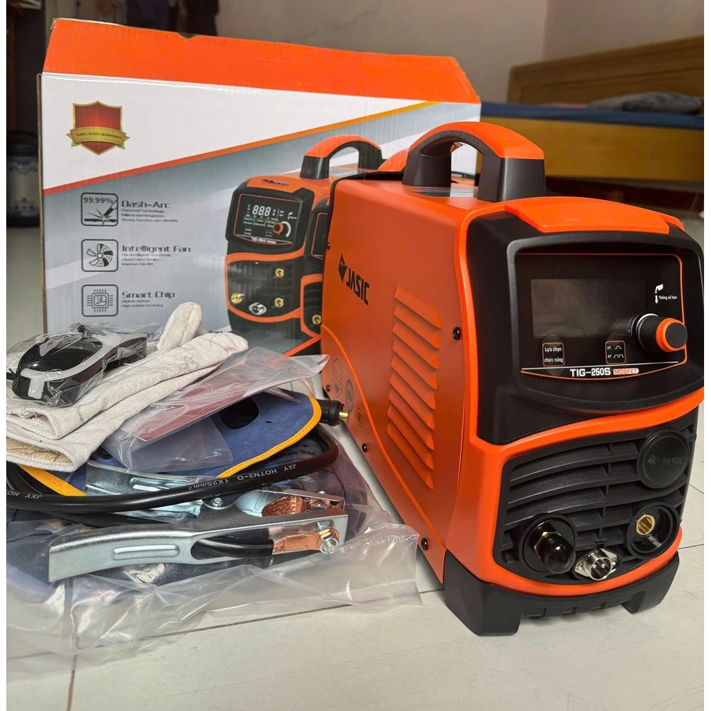 Máy Hàn Que Inverter Jasic ARC 250V Chống Giật, Hàn Que 2.0-5.0mm, Hàn 3.2mm