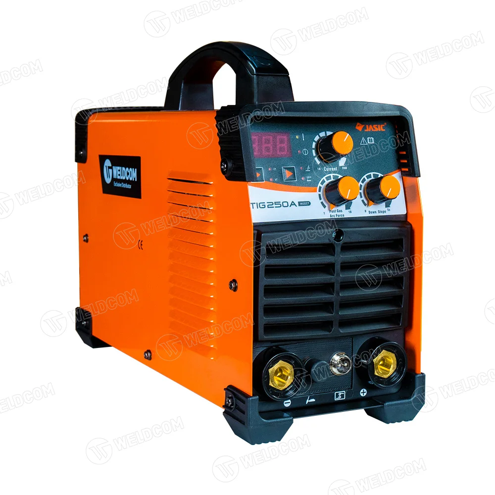 Máy Hàn TIG 250A W227 Jasic TIG, QUE Chính Hãng, Hàn Inox 0.5-8mm Kèm Full Phụ Kiện