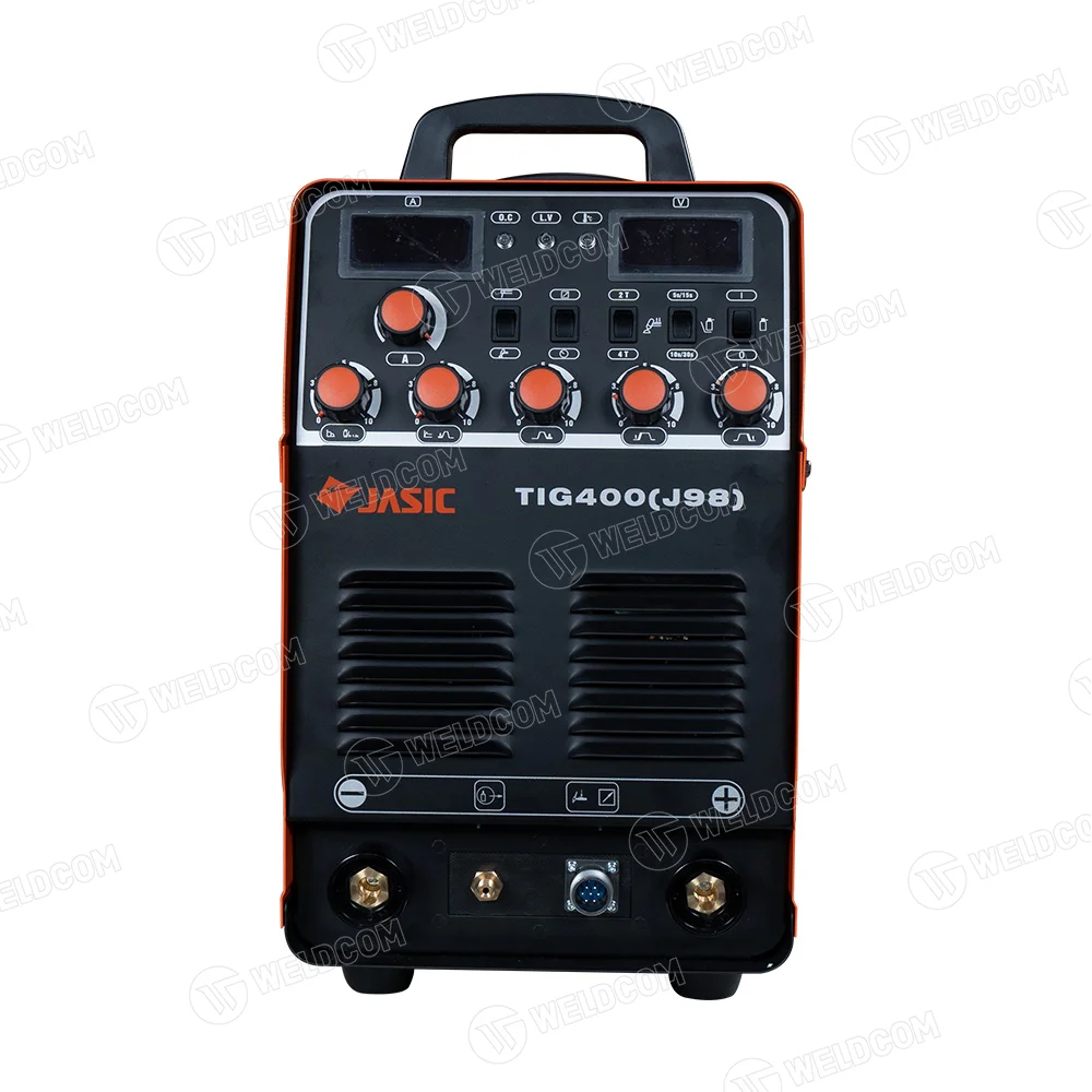Máy Hàn TIG-400 J98 Jasic 380V IGBT, Hàn TIG Que, 2T4T, Hàn Inox 0.5-15mm, Hàn 6G Chuyên Nghiệp