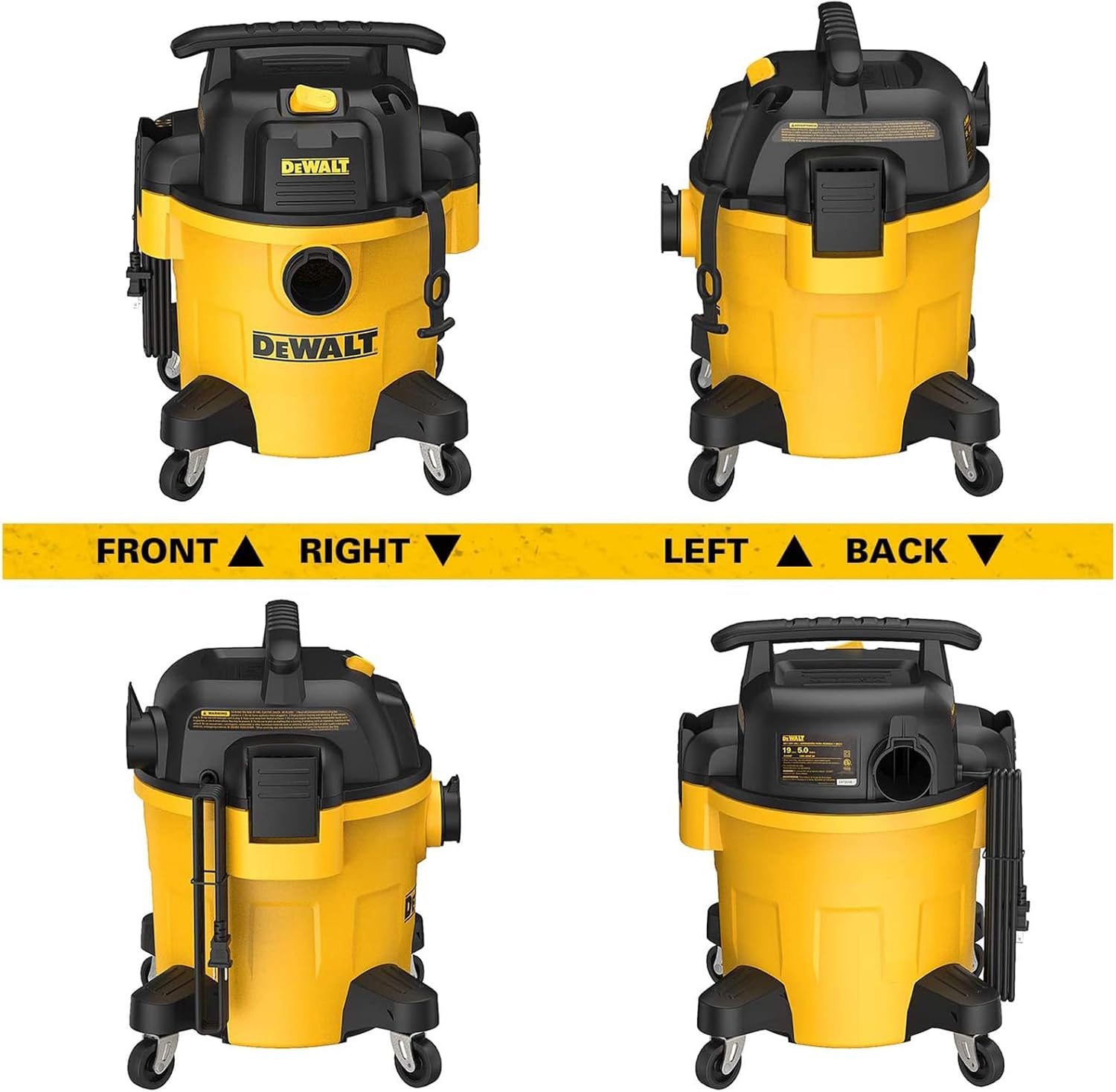 Máy hút bụi 3 chức năng 20L Dewalt DXV20P – 20 lít 5