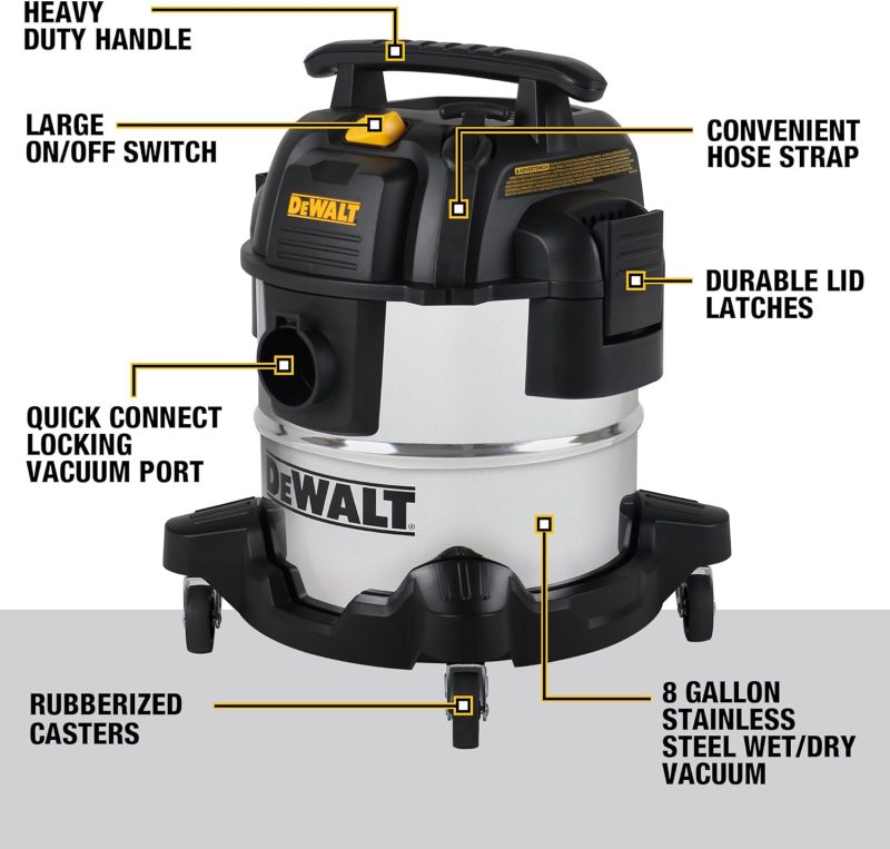 Máy hút bụi 3 chức năng 20L Dewalt DXV20SA – 20 lít 3