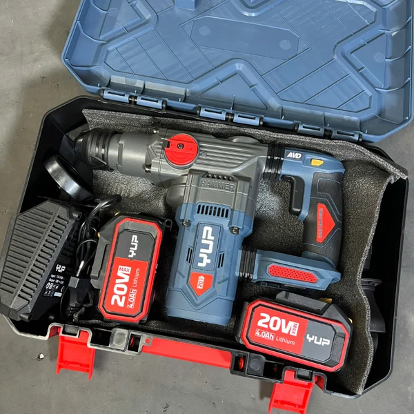 Máy Khoan Bê Tông 3 Chức Năng Yupai YP20 H30M Dùng Pin 20V, Lực Đập 3.5J