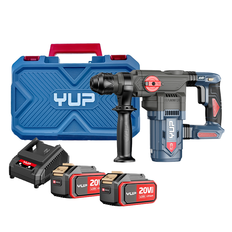 Máy Khoan Bê Tông 3 Chức Năng Yupai YP20 H30M Dùng Pin 20V, Lực Đập 3.5J