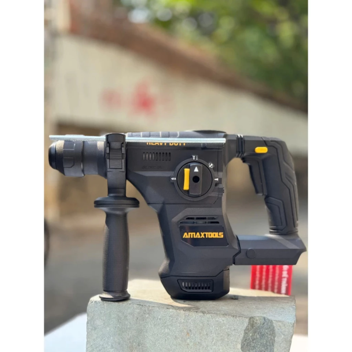 Máy Khoan Bê Tông Pin 21V Amaxtools 1000Nm A3CN28SM, 3 Chức Năng