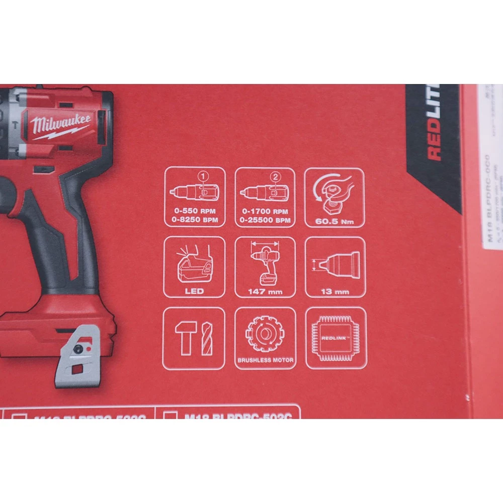 M&aacute;y Khoan động Lực Milwaukee M18 BLPDRC-0C0