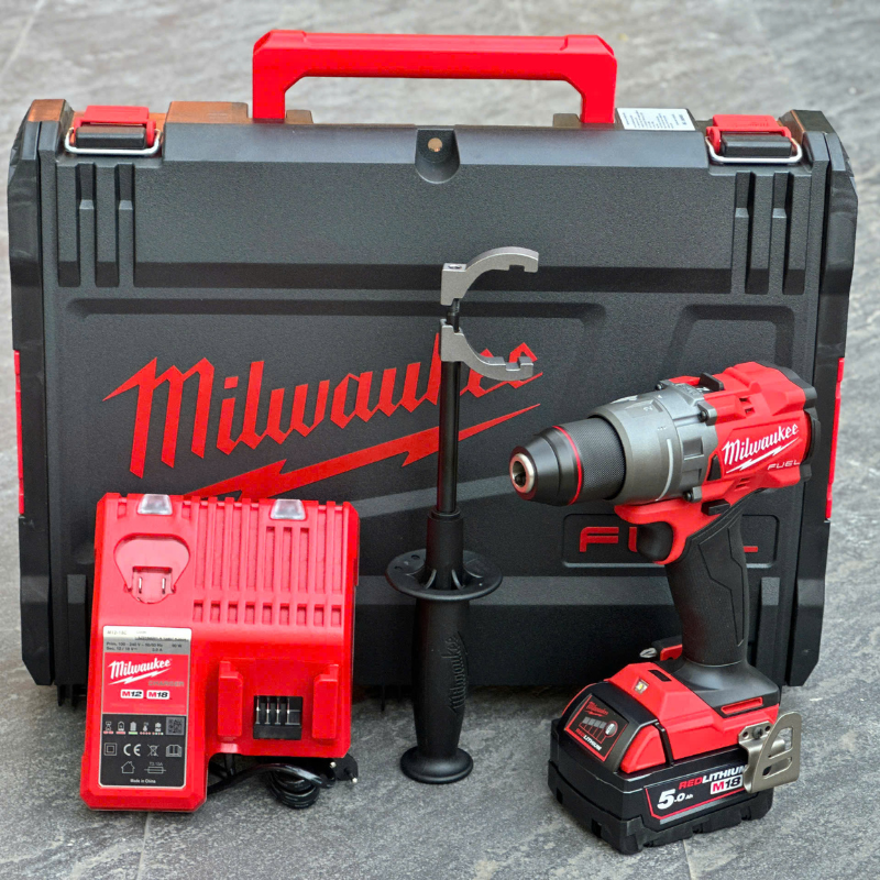 Máy Khoan động Lực Milwaukee M18 FDD3-0X - đầu Kẹp 13mm, Mô-men Xoắn 158Nm