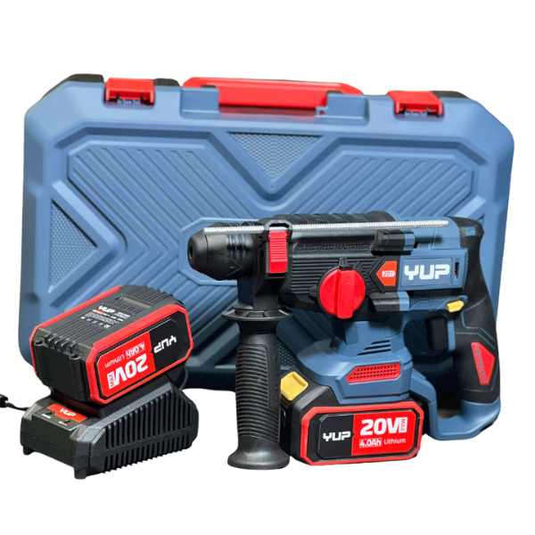Máy Khoan Đục Bê Tông YUP YP20 H24M 3 Chức Năng, Lực Đập 2.5J
