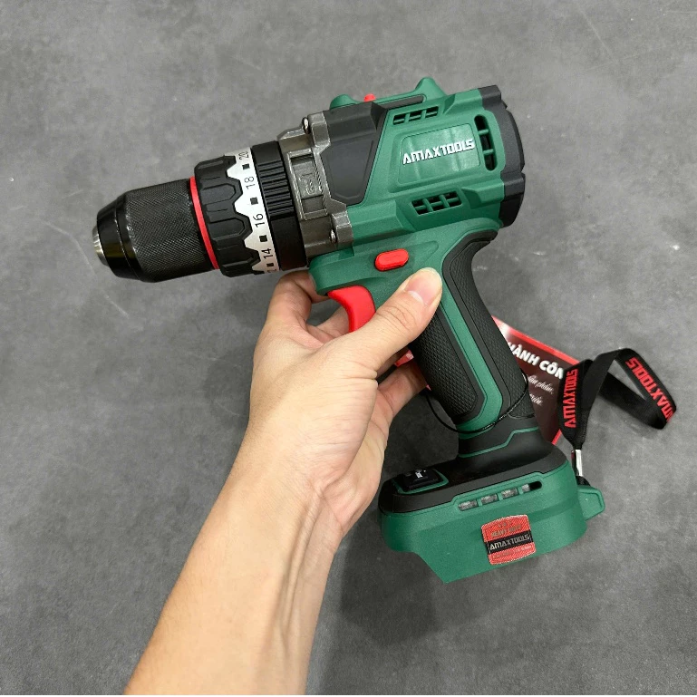 Máy khoan pin 3 chức năng 160Nm 21V Amaxtools AKI16013GSM Bảo hành 8 tháng8