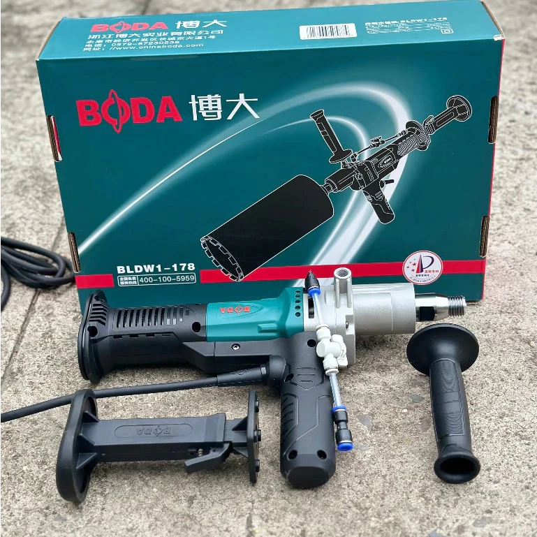 Máy Khoan Rút Lõi Cầm Tay BODA BLDW1-178 Không Chổi Than, Chống Vật Cổ Tay