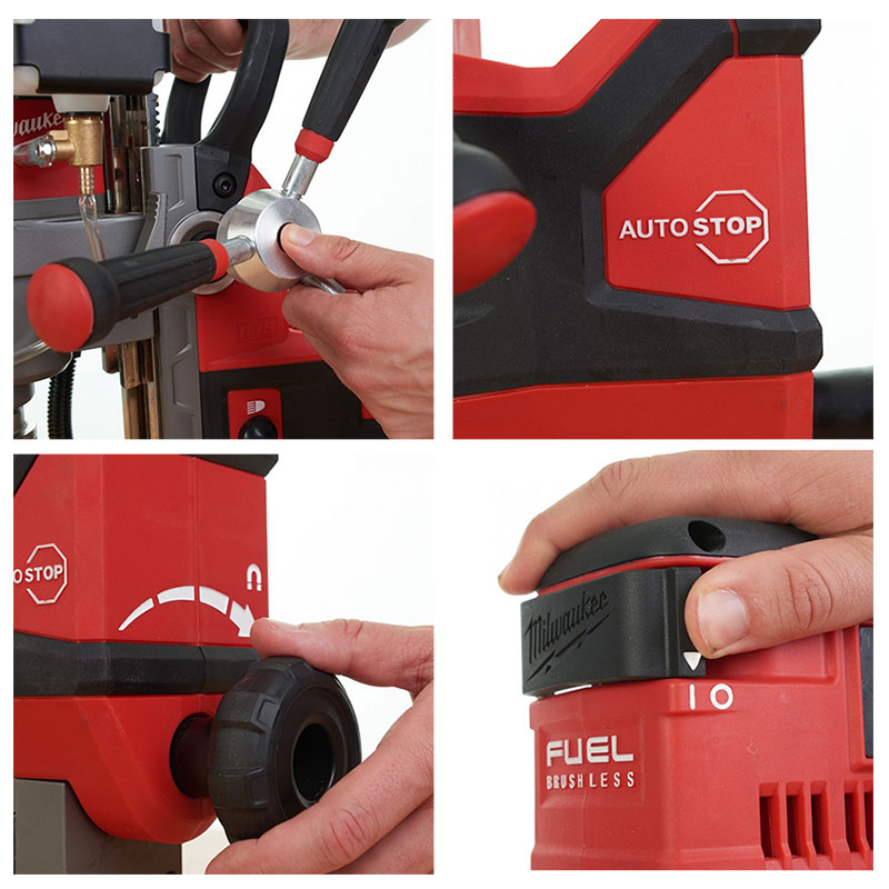 Máy Khoan Từ Milwaukee M18 FMDP-0C0 - Lực Hút 8.890N, Khoan Tối đa 38mm