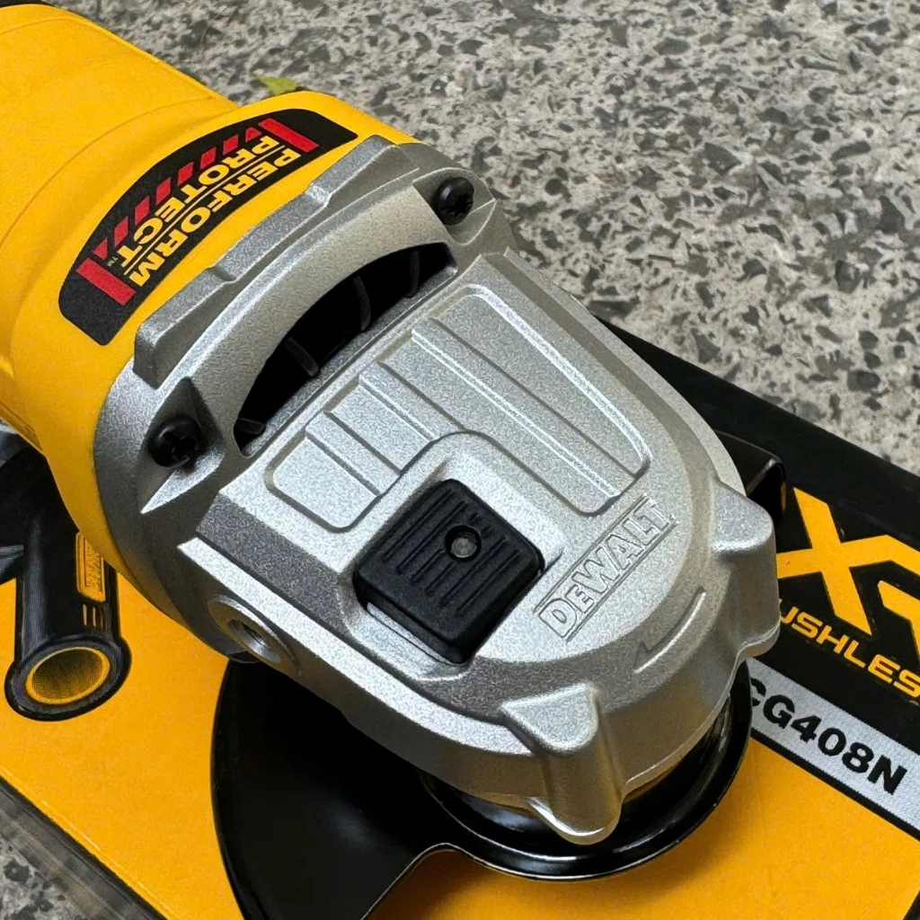 Máy Mài Góc Dewalt DCG408N-B1 100mm Dùng Pin 20V Max, Công Tắc Bóp – Chính Hãng