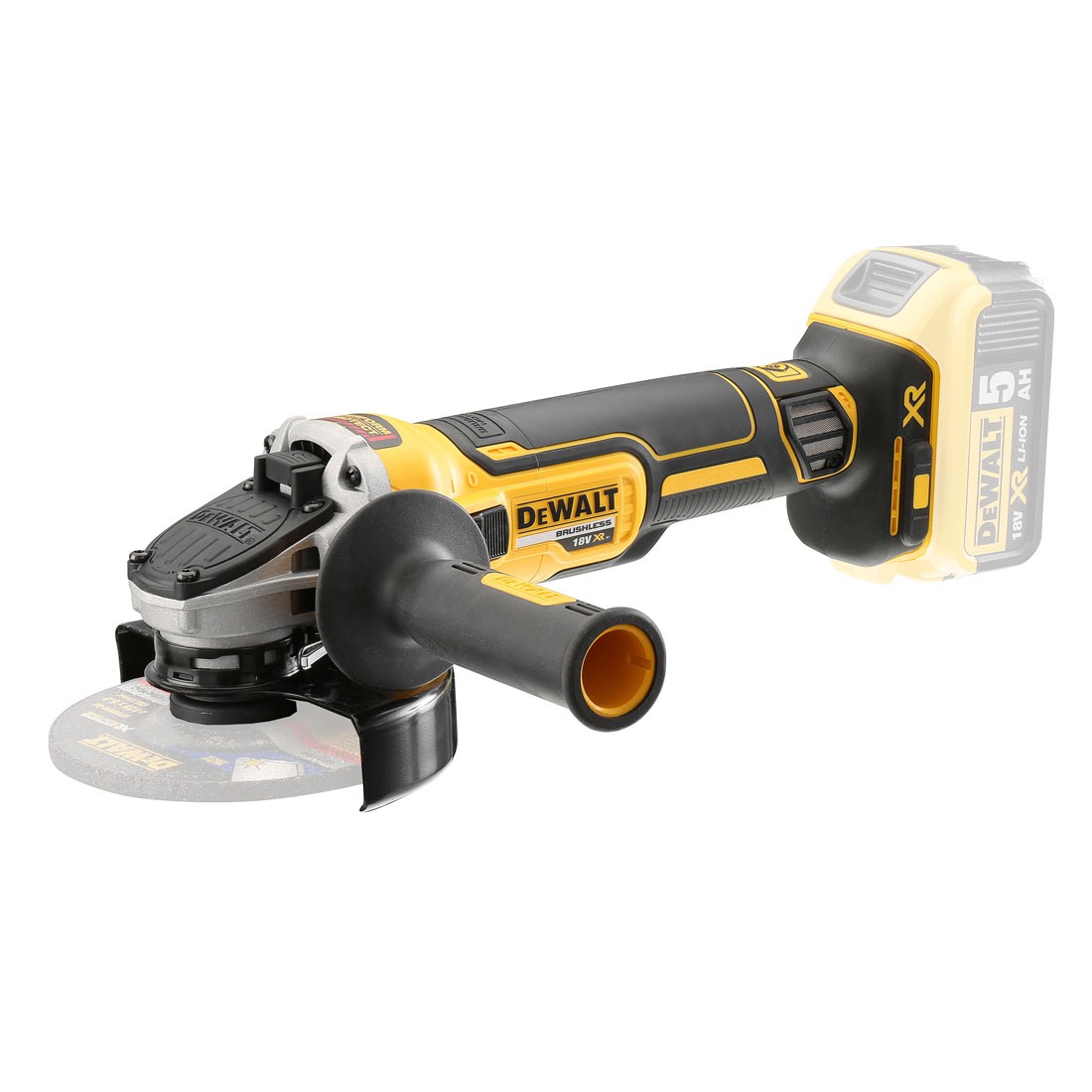 Máy Mài Góc Pin 18V-20V Dewalt DCG405N-KR 100mm - 125mm, Động Cơ Không Chổi Than 4