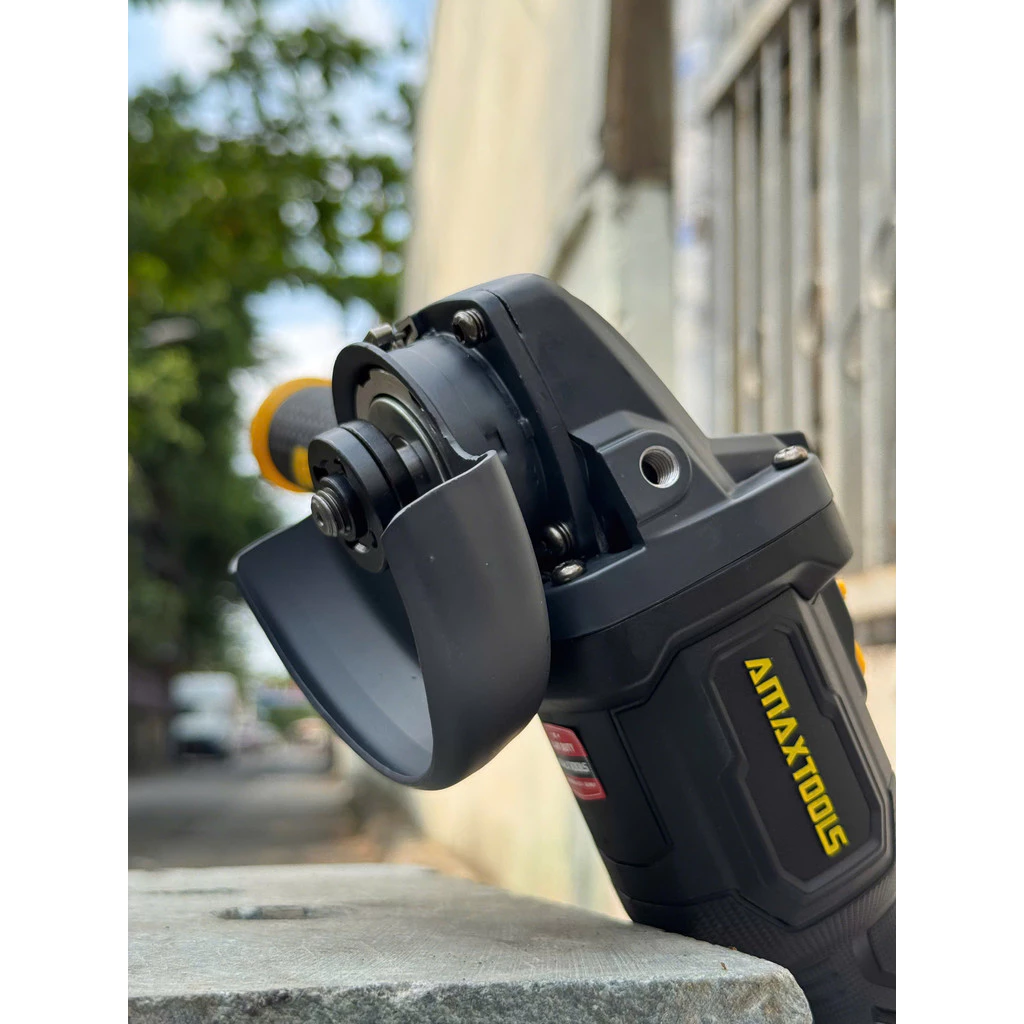 Máy Mài Góc Pin AMAXTOOLS AM100-SM Công Suất 1100W, Đá 100mm 6