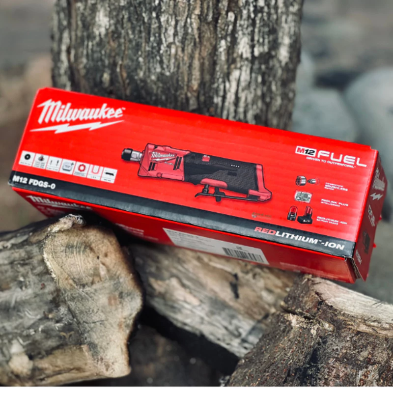 Máy Mài Khuôn Milwaukee M12 FDGS-0, đầu Kẹp 6/8mm, Tốc độ 10.000-21.000 Vòng/phút