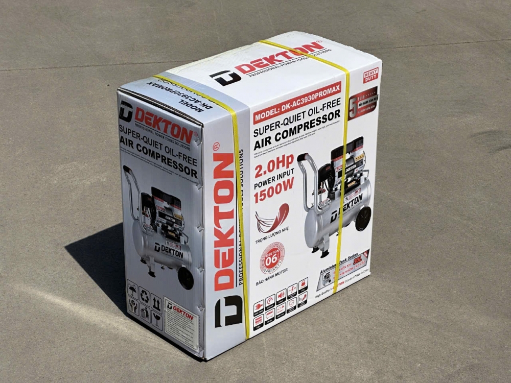 Máy nén khí không dầu 2.0HP 30L Dekton DK-AC3930PROMAX 7