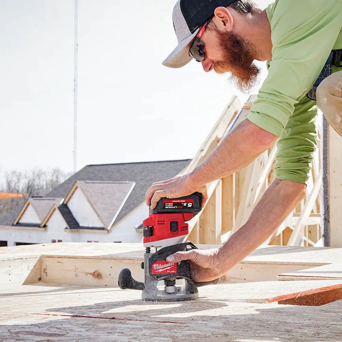 Máy Phay Milwaukee M18 FR12-0X0 - Không Chổi Than, Mũi 63mm, Kẹp 1/4-1/2 Inch
