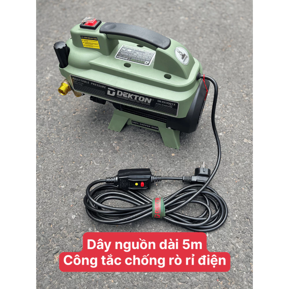 Máy Rửa Xe Dekton Thế Hệ Mới DK-RX3001X 3