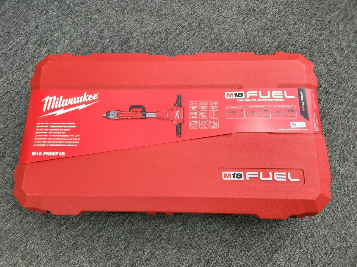 Máy Siết Bu Lông Chiều Dọc Milwaukee M18 FHIWF1R-0C0 1 Inch, Lực Siết 2.000Nm